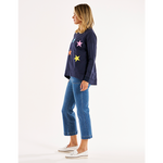 Sienna Star Jumper Navy