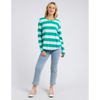 Spritz Stripe Tee Green