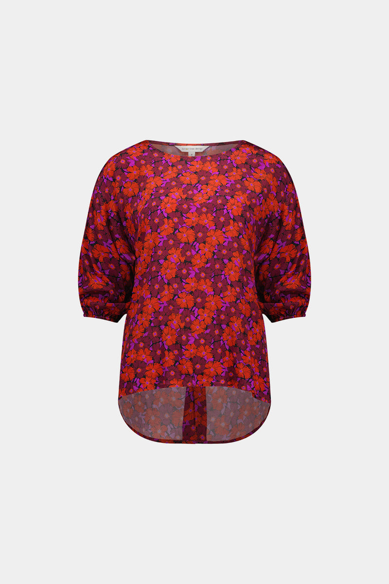 Sybil Top Floral Print