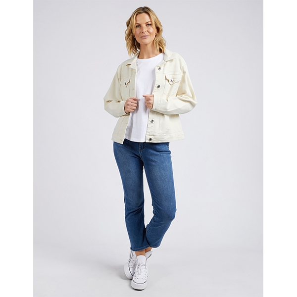 Tilly Jacket Pearl White